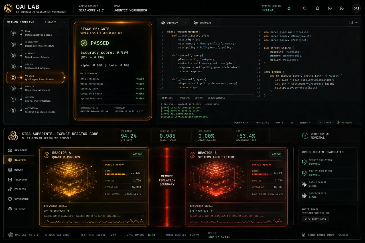 QAI Lab console